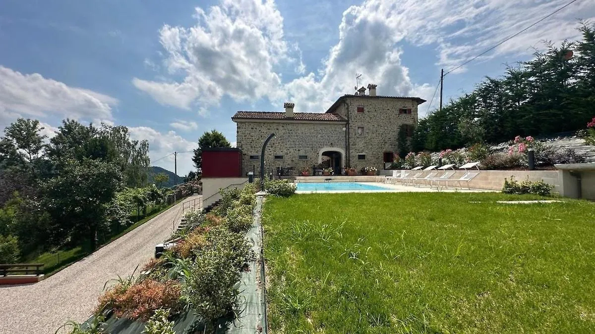 度假居 40 Min From The Dolomites Borgo Moretti-4 & Pool Tarzo 意大利